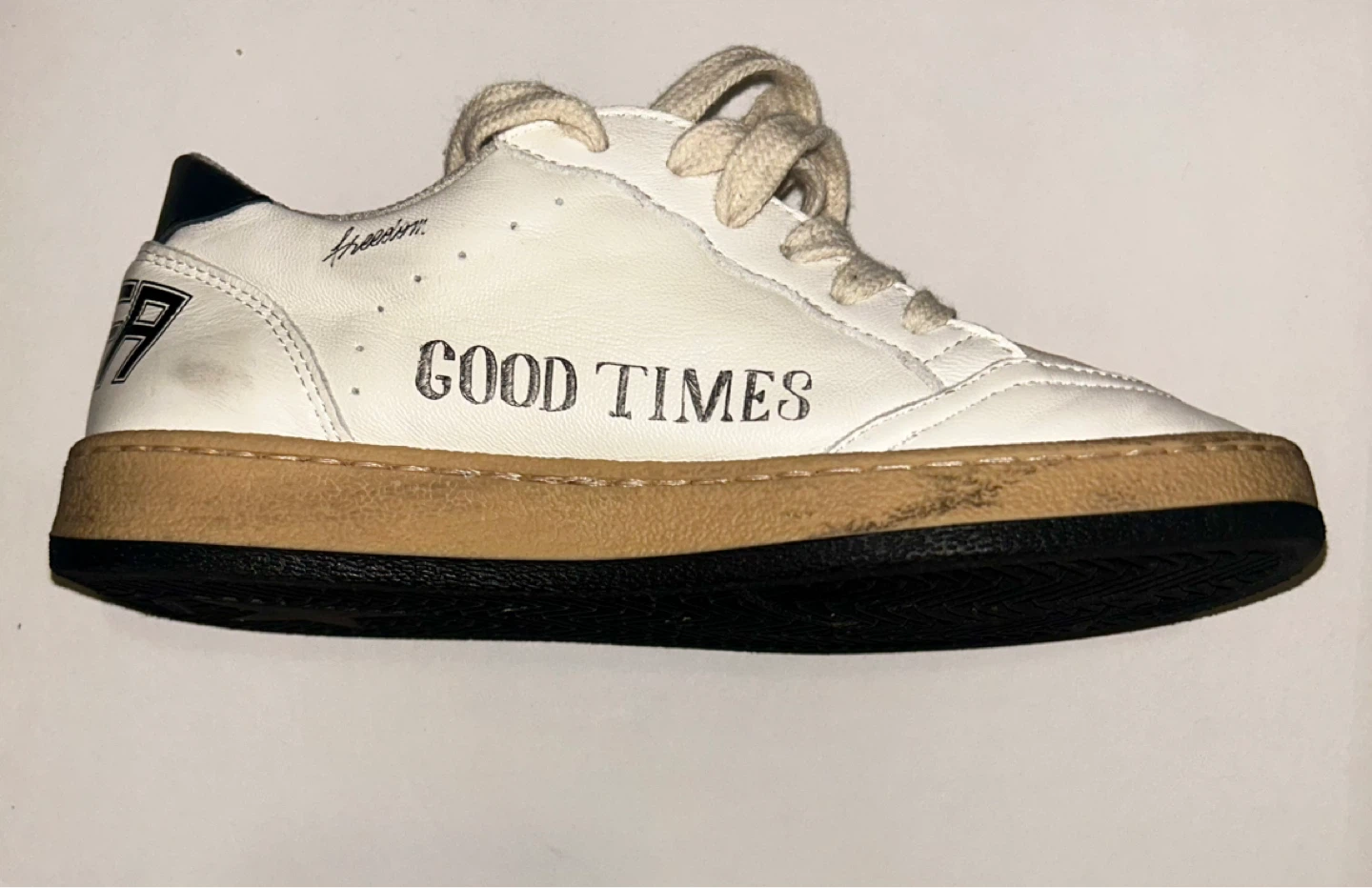 Golden Goose GGDB/Ballstar White Leather Sneakers - photo 5