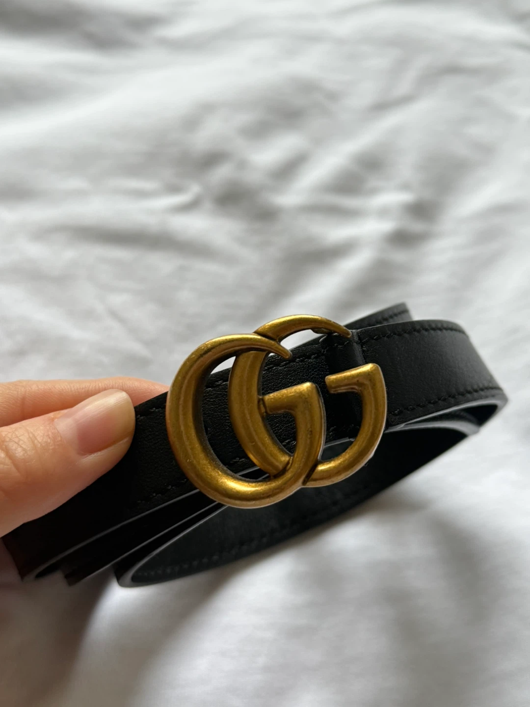 GG Marmont Thin Belt, 95cm