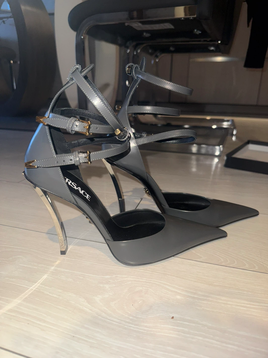 Versace heels –
