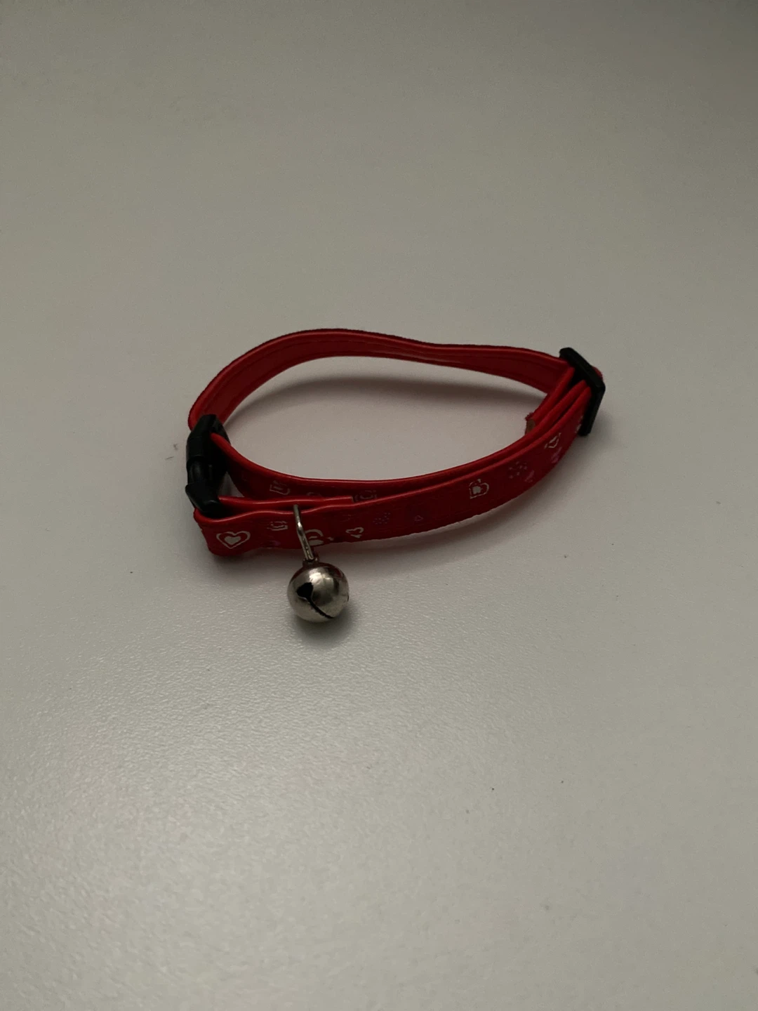Red Cat Collar with Bell