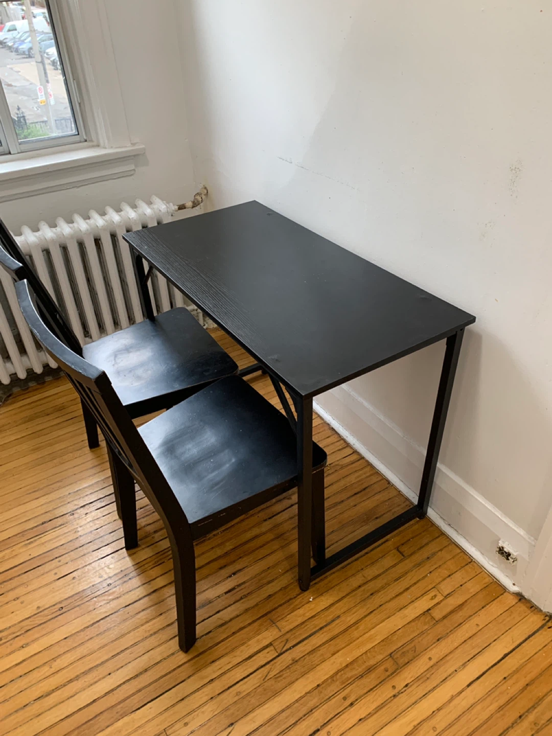 Black Desk and Chair Set - photo 3