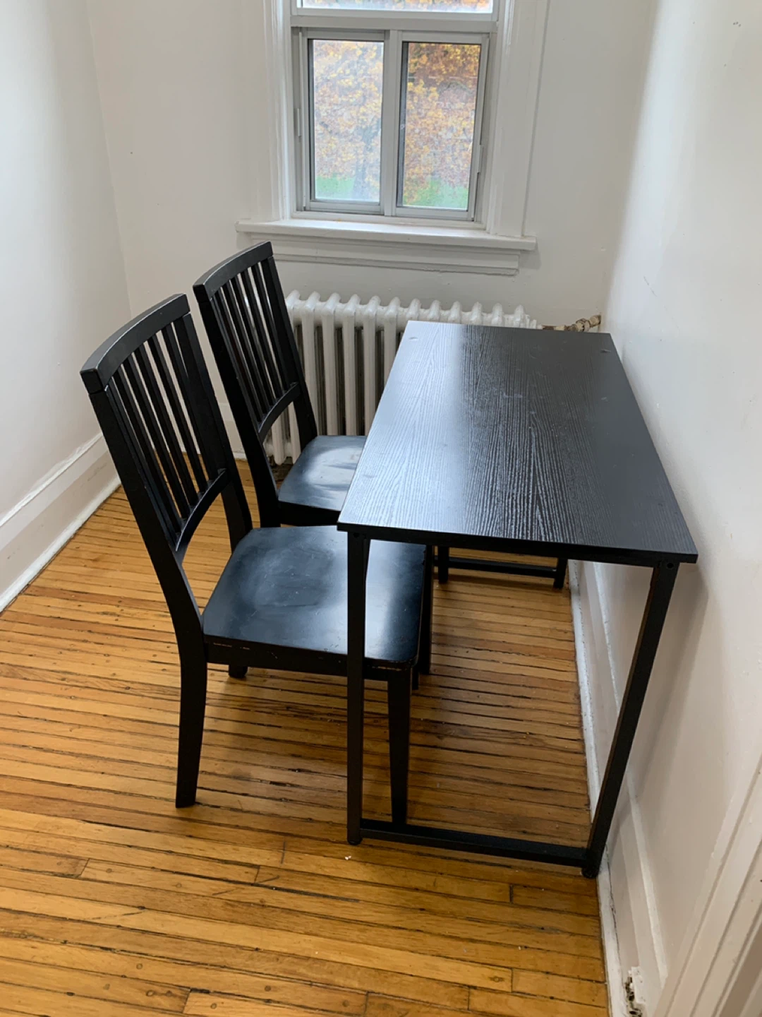 Black Desk and Chair Set - photo 2