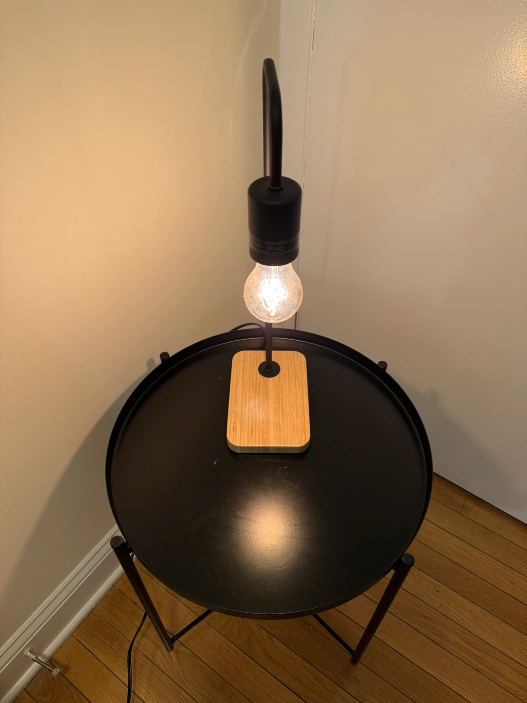 IKEA GLADOM Tray Table - Black - 3 units