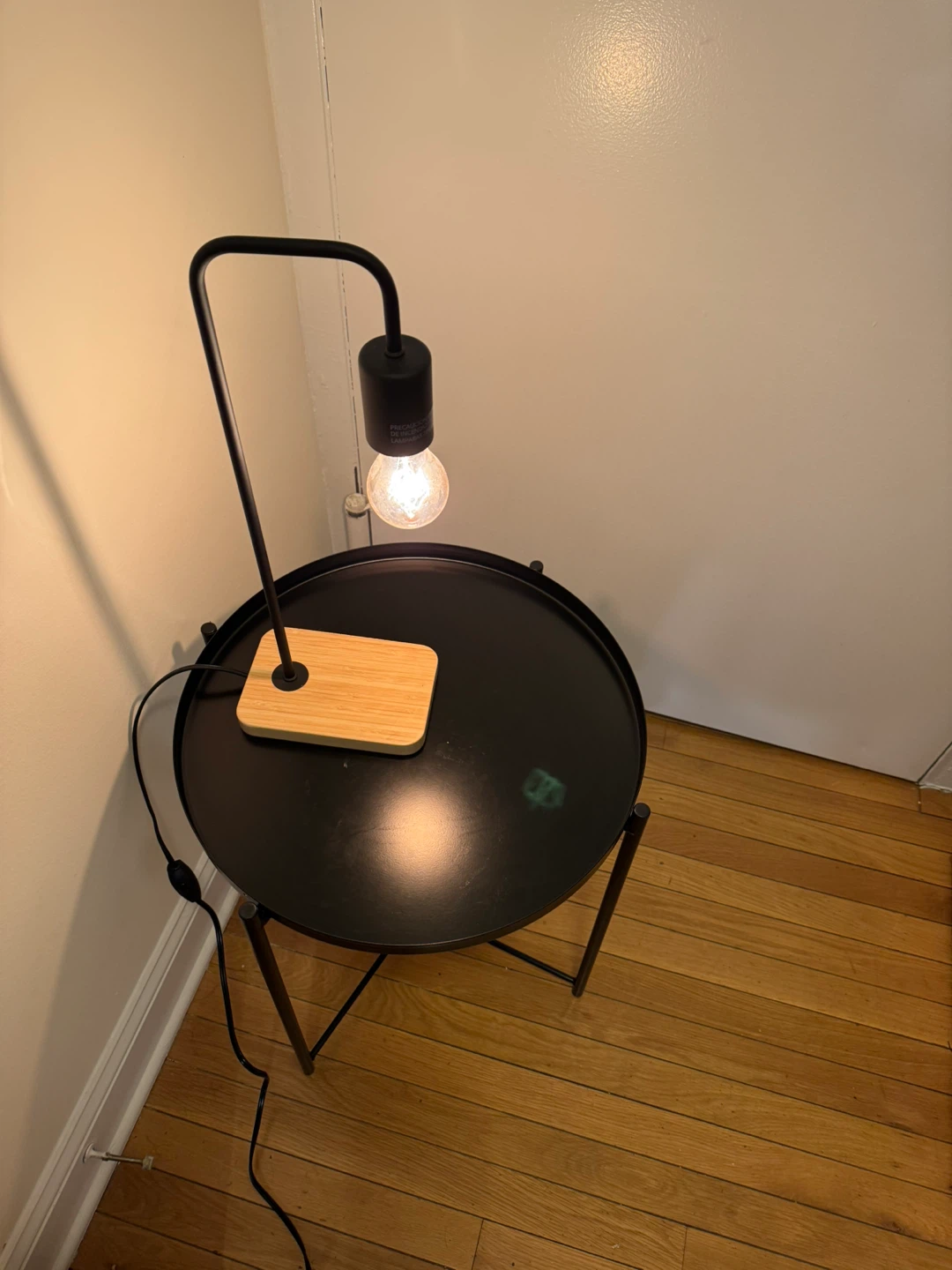 IKEA GLADOM Tray Table - Black - 3 units - photo 2