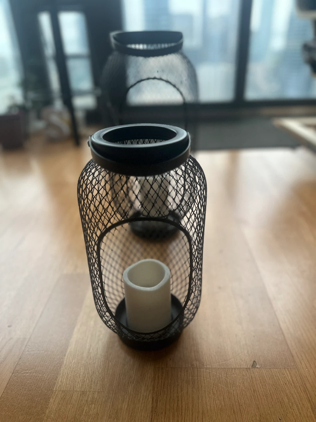 Black Metal Lanterns (a set of two) - photo 5