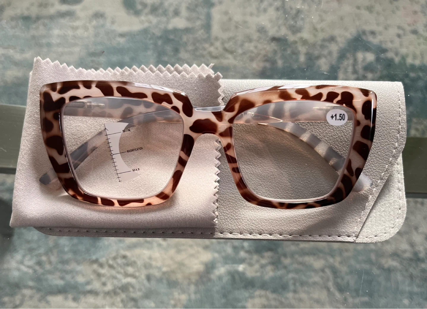 🆕Reading Glasses +1.50 Magnification - photo 2