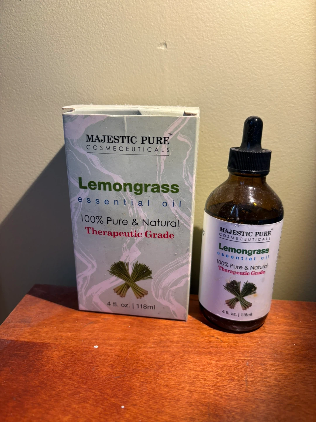 Majestic Pure Lemongrass Essential Oil - 4 fl. oz.