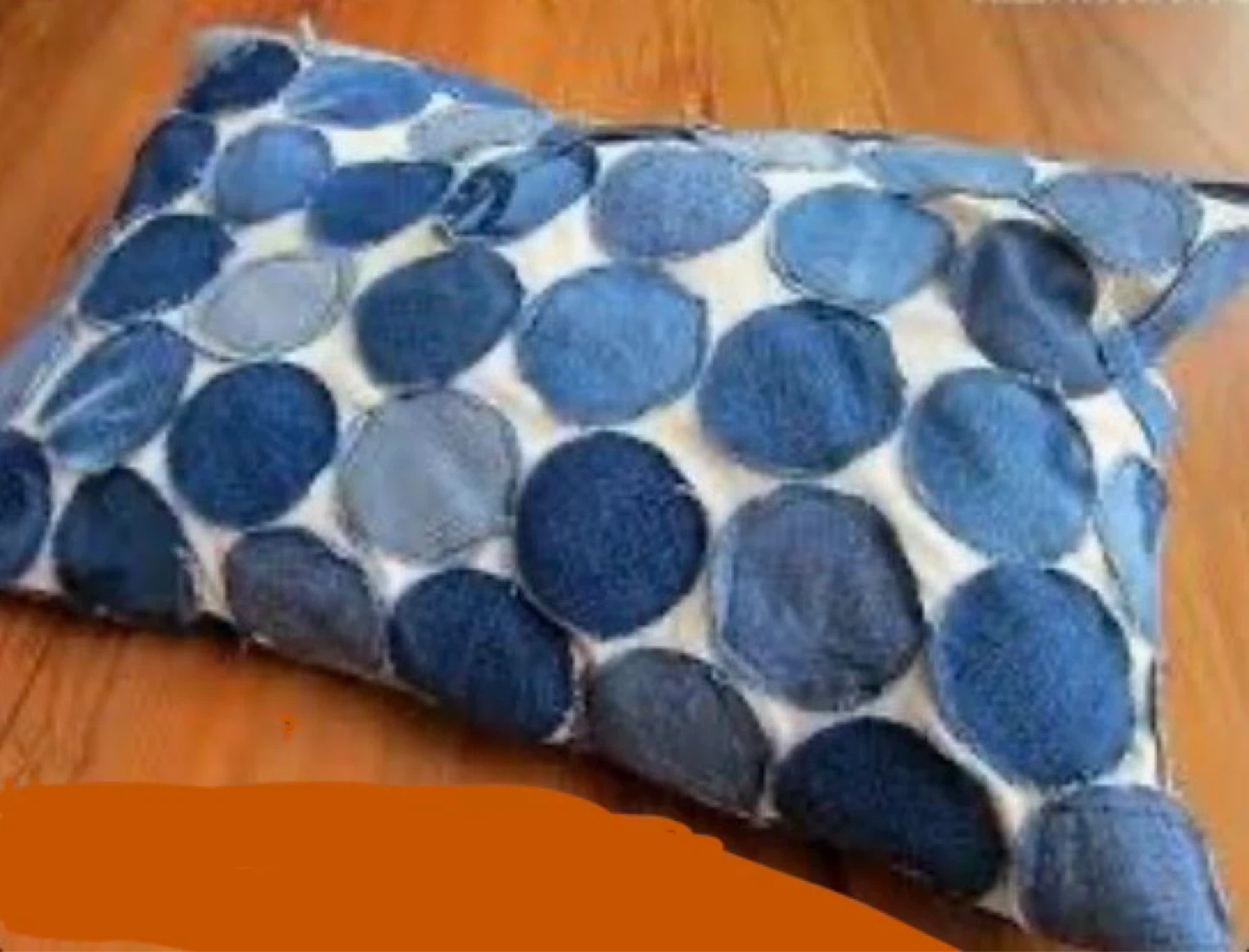 🆕Denim Circle Throw Pillow