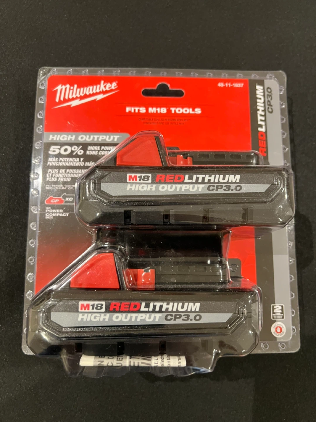 (NEW) Milwaukee M18 Battery Set