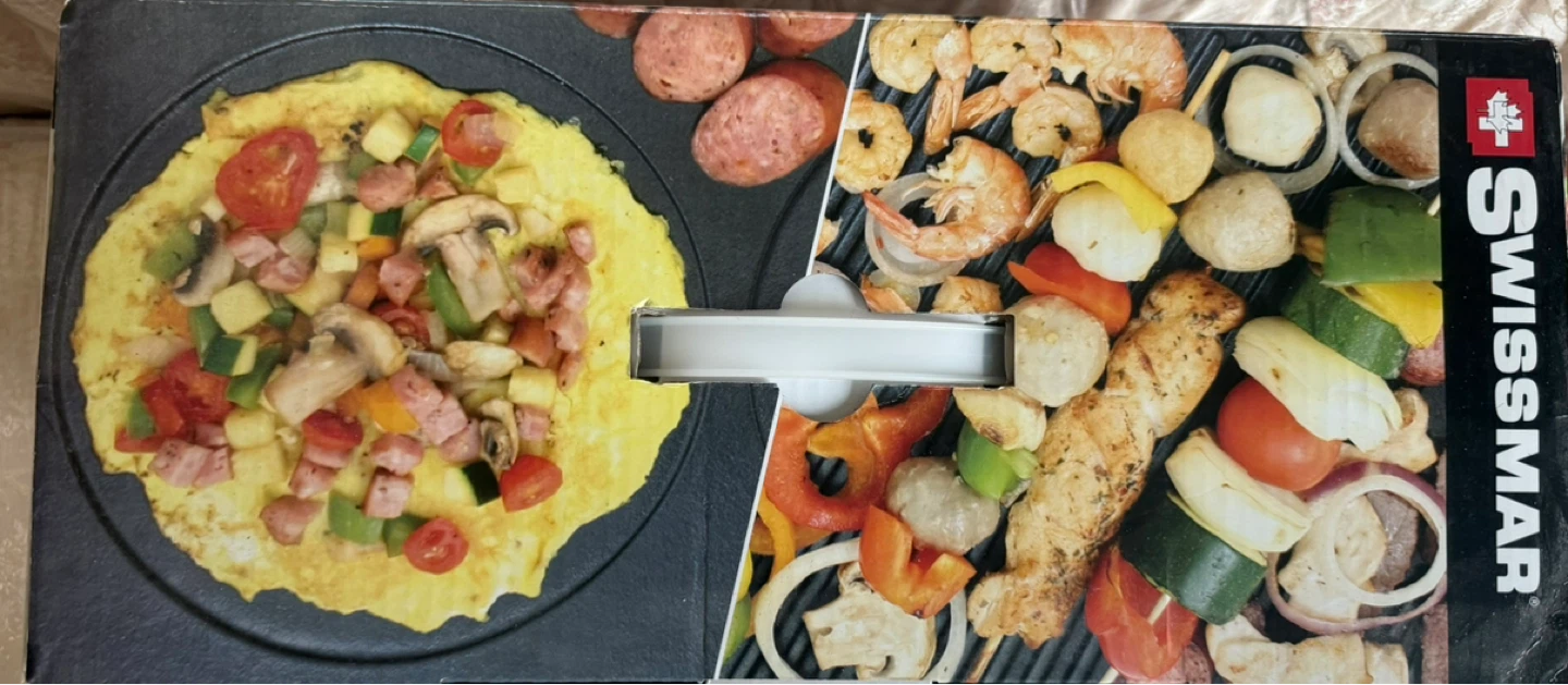 🔥 Brand New Swissmar Cast Iron Raclette Grill – 8 Person Set 🔥 - photo 3