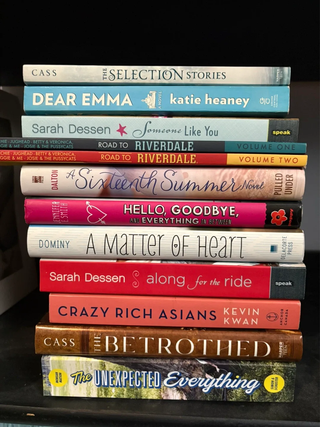 Stack of 11 Young Adult Novels