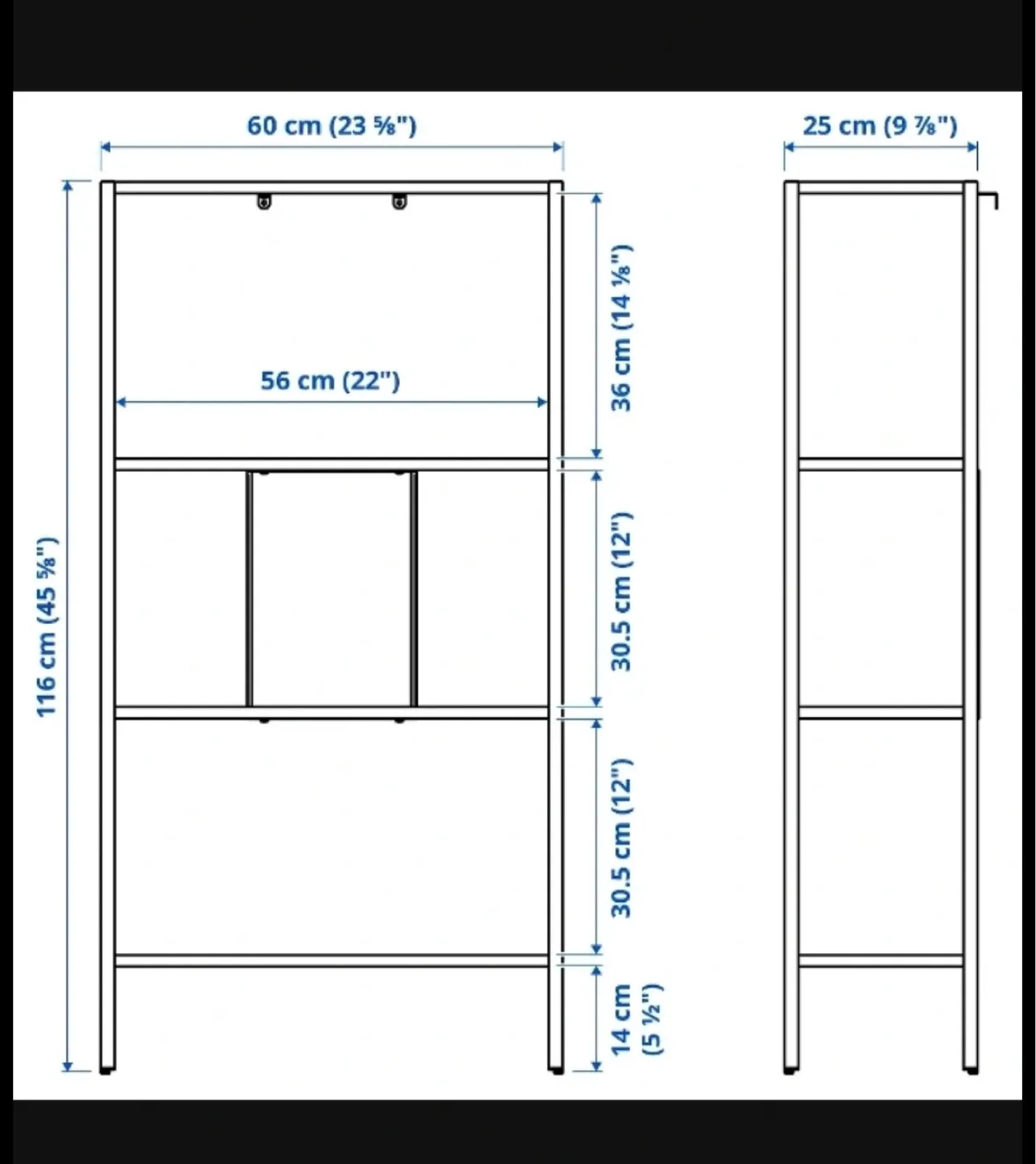 White 4-Shelf Shelving Unit - photo 2
