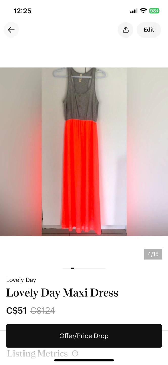 Lovely Day Maxi Dress racer back - photo 2