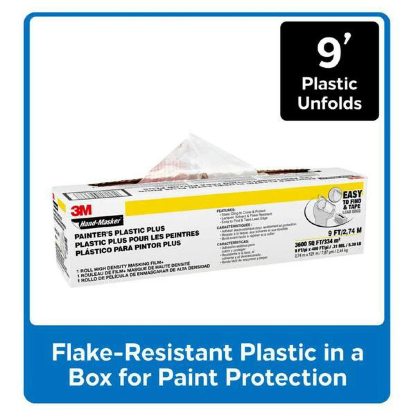3M Painter's Plastic Plus - Masking Film 🎨✨
