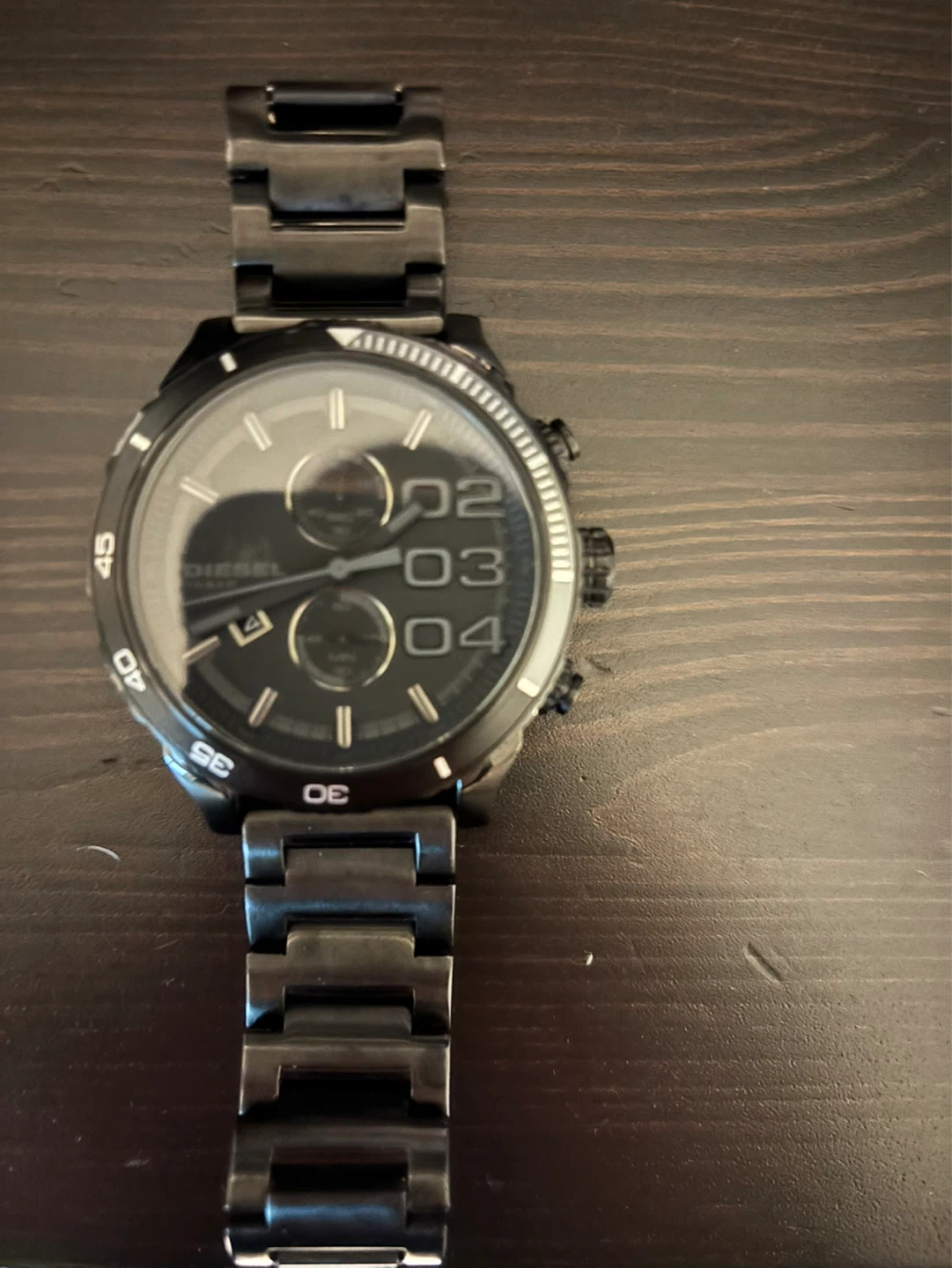 Diesel DZ-4316 Men's Chronograph Watch - Black Stainless Steel
