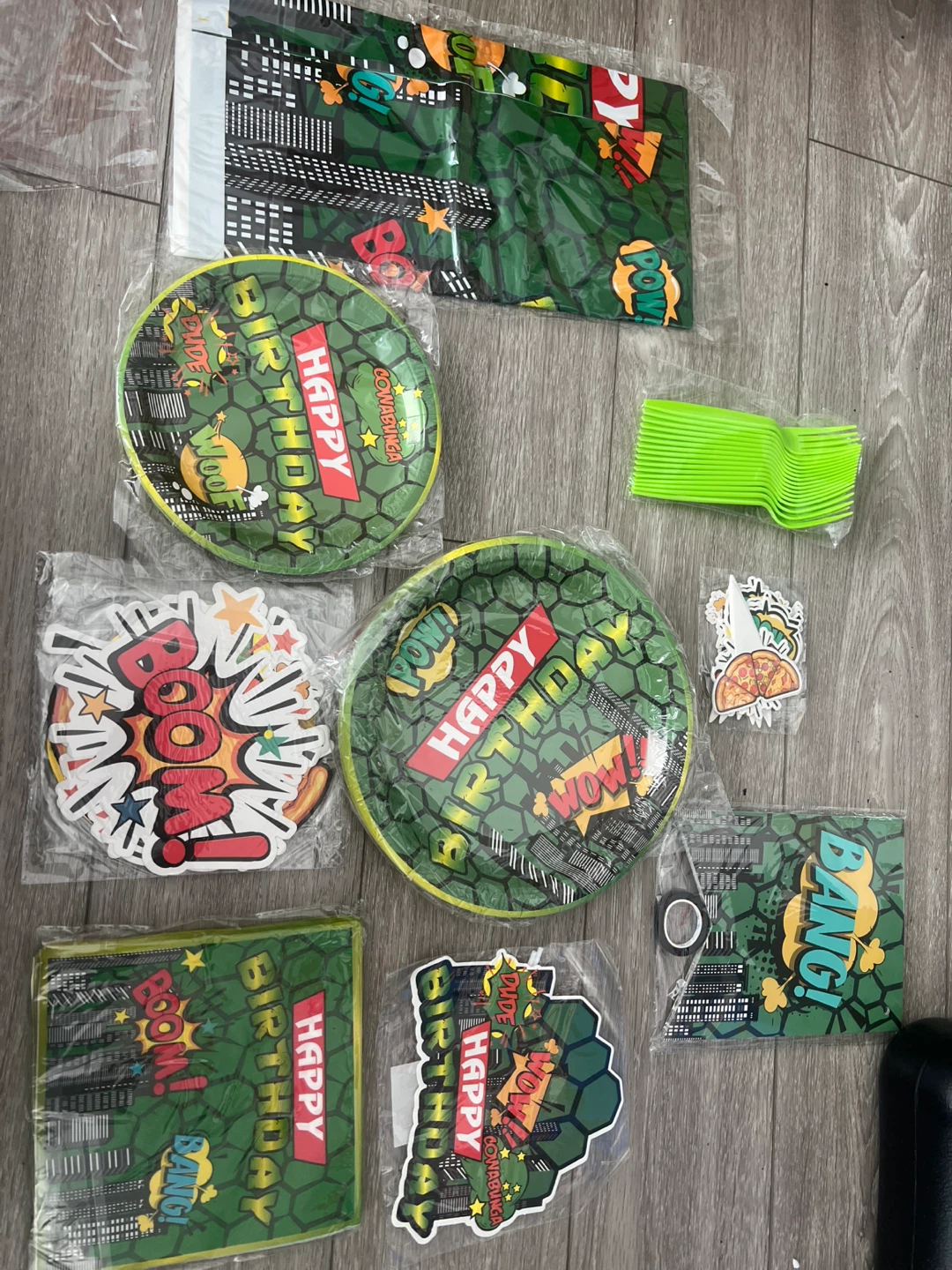 Teenage Mutant Ninja Turtles Birthday Party Supplies