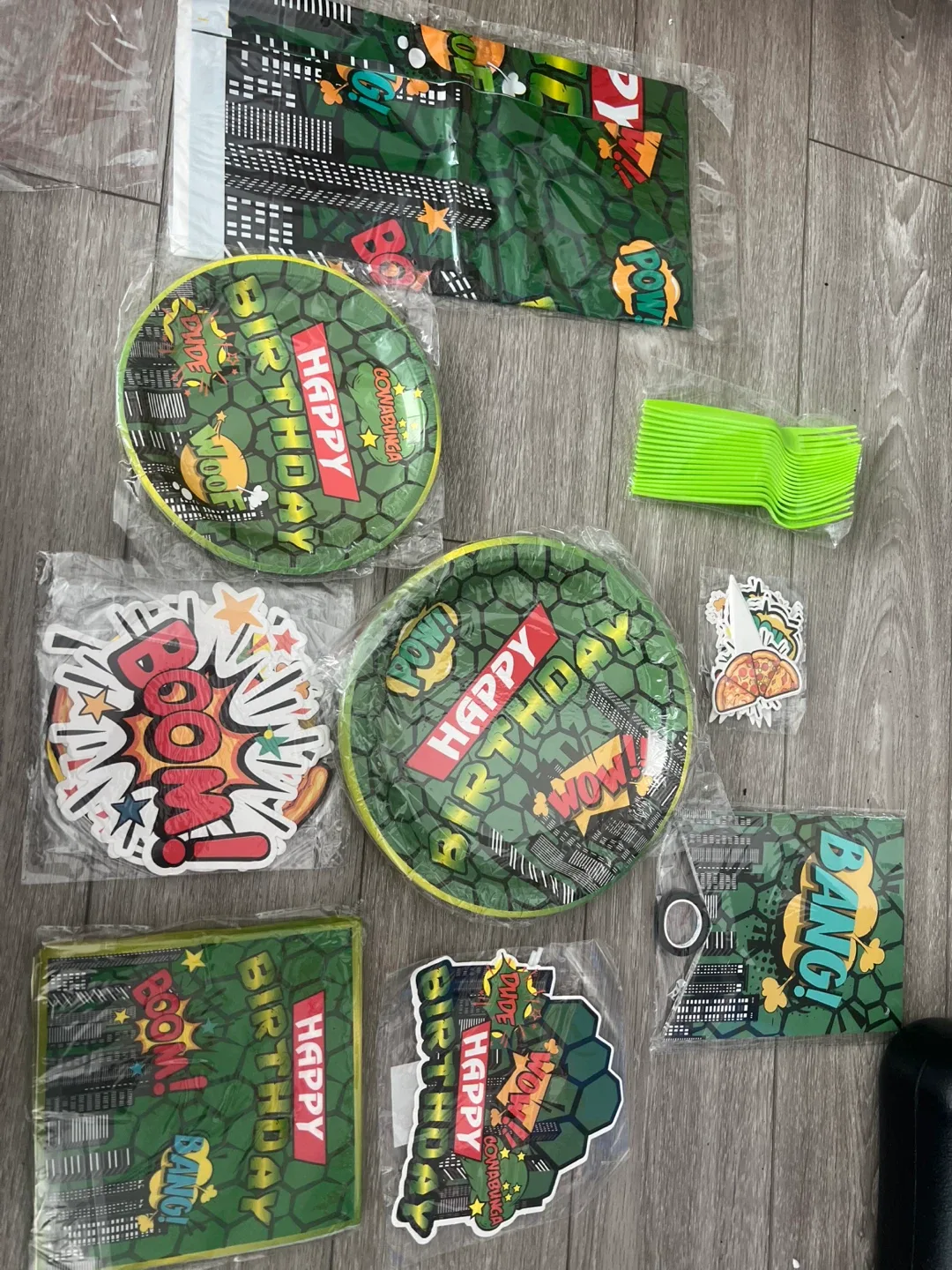 Teenage Mutant Ninja Turtles Birthday Party Supplies