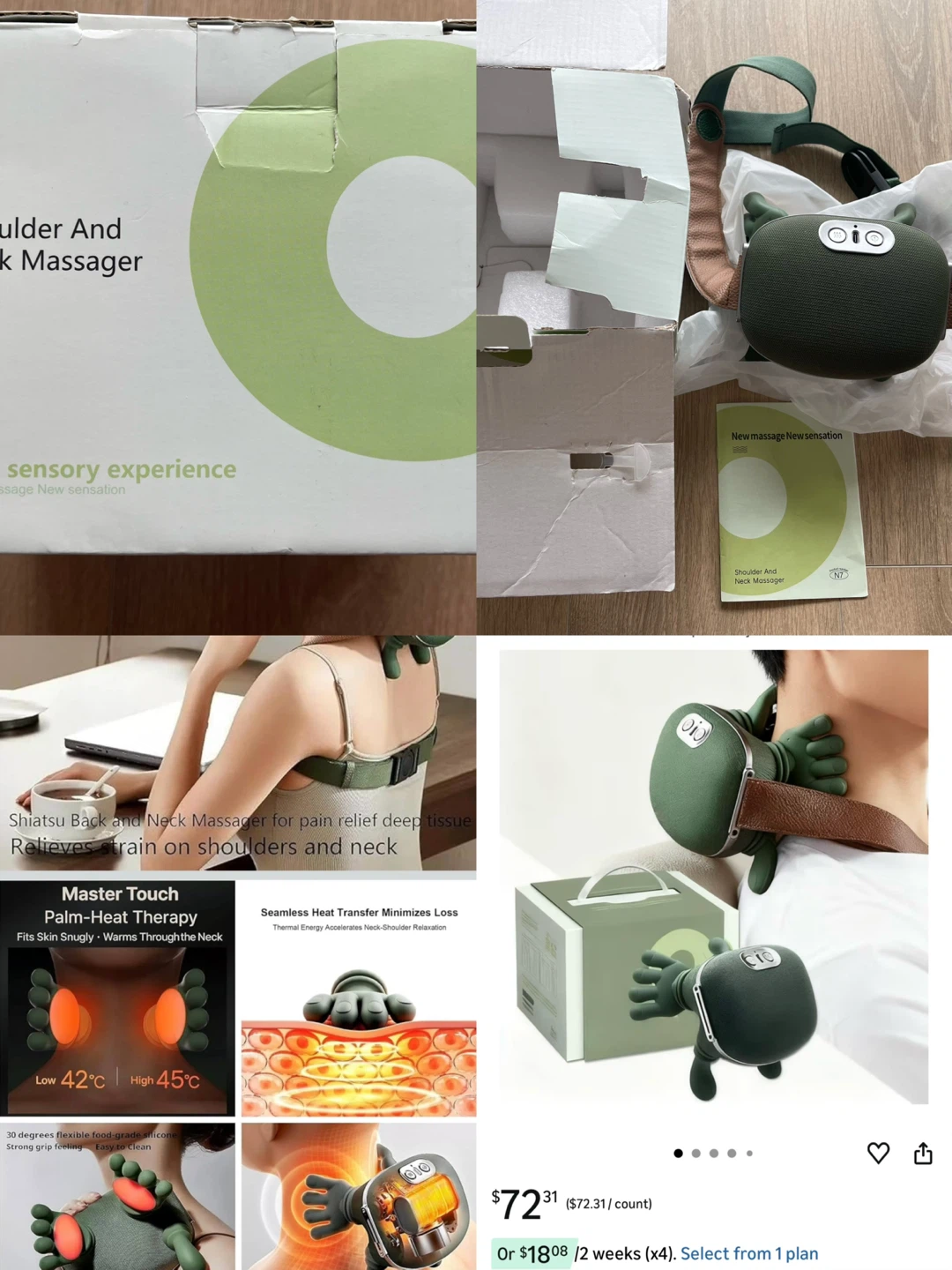 Shoulder And Neck Massager