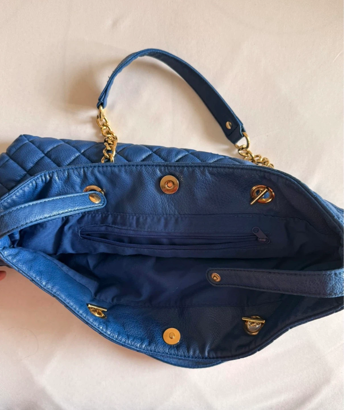 Banana Republic quilted faux leather shoulder bag - photo 2