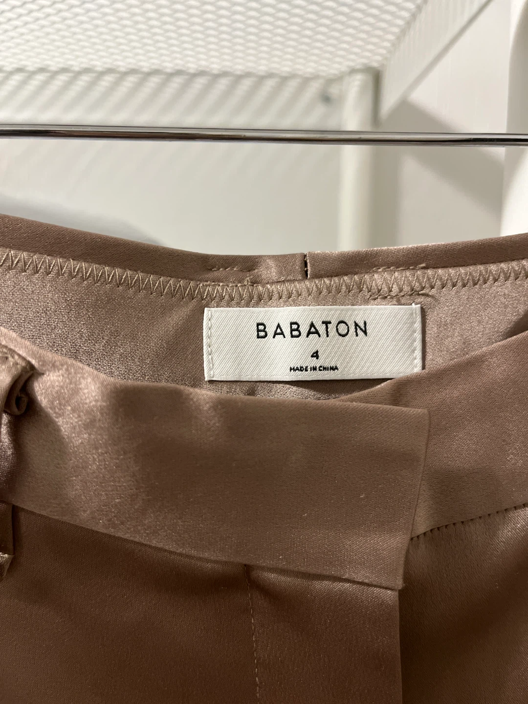 Babaton Satin Cargo Pants Size 4 - photo 3