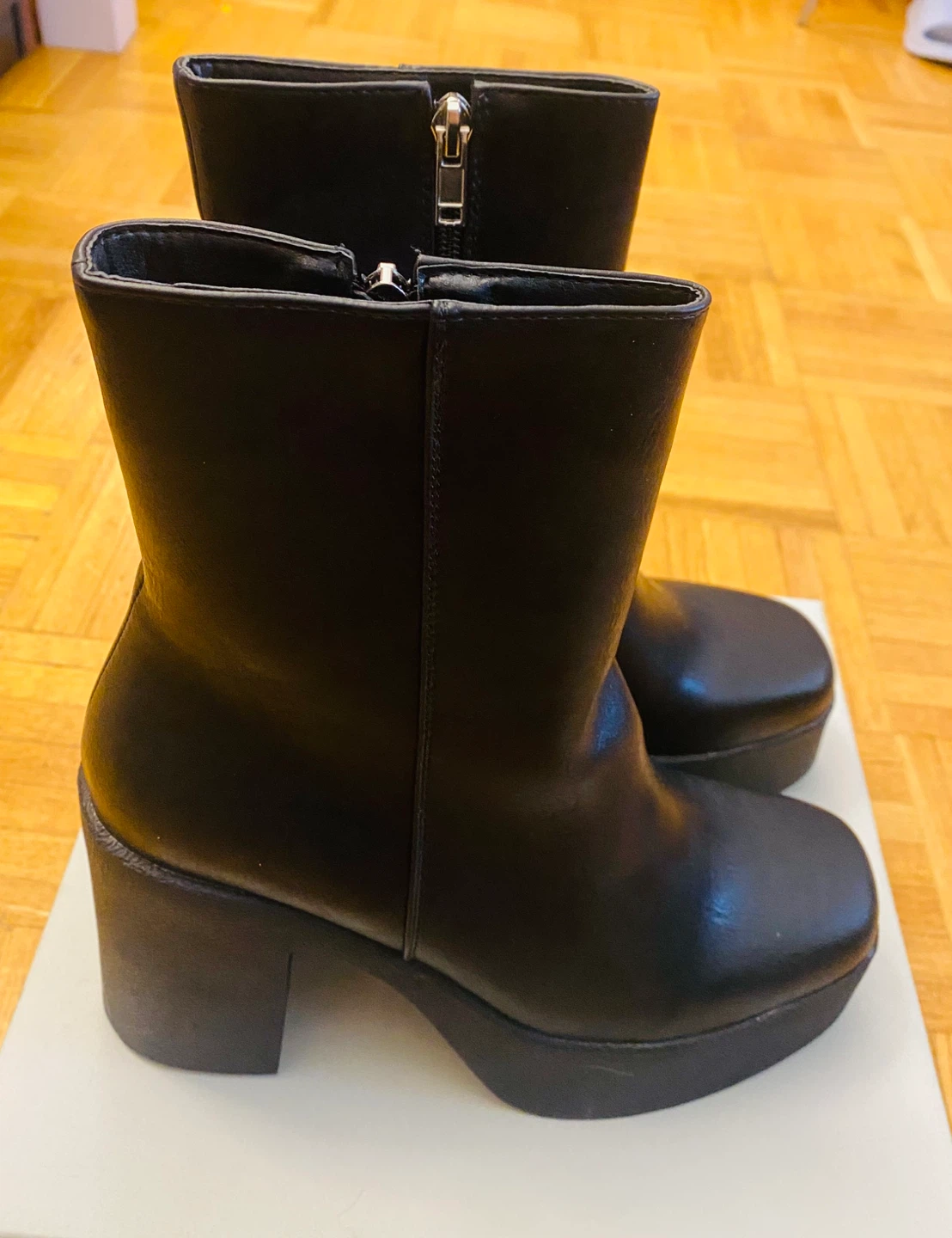Lamoda Black Platform Boots - photo 3
