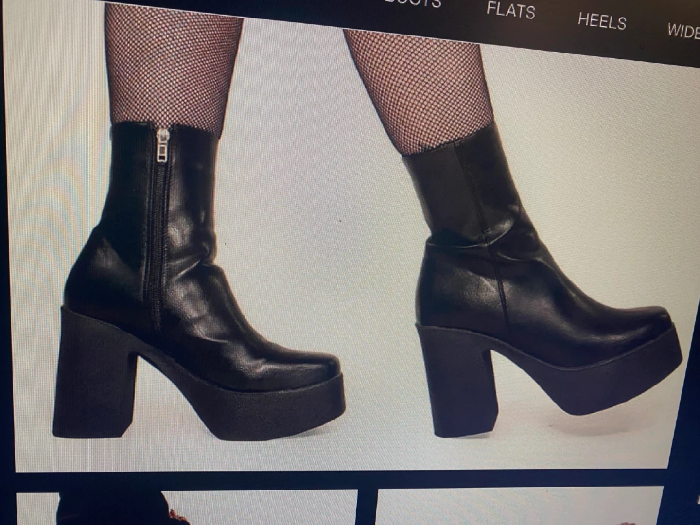 Lamoda Black Platform Boots