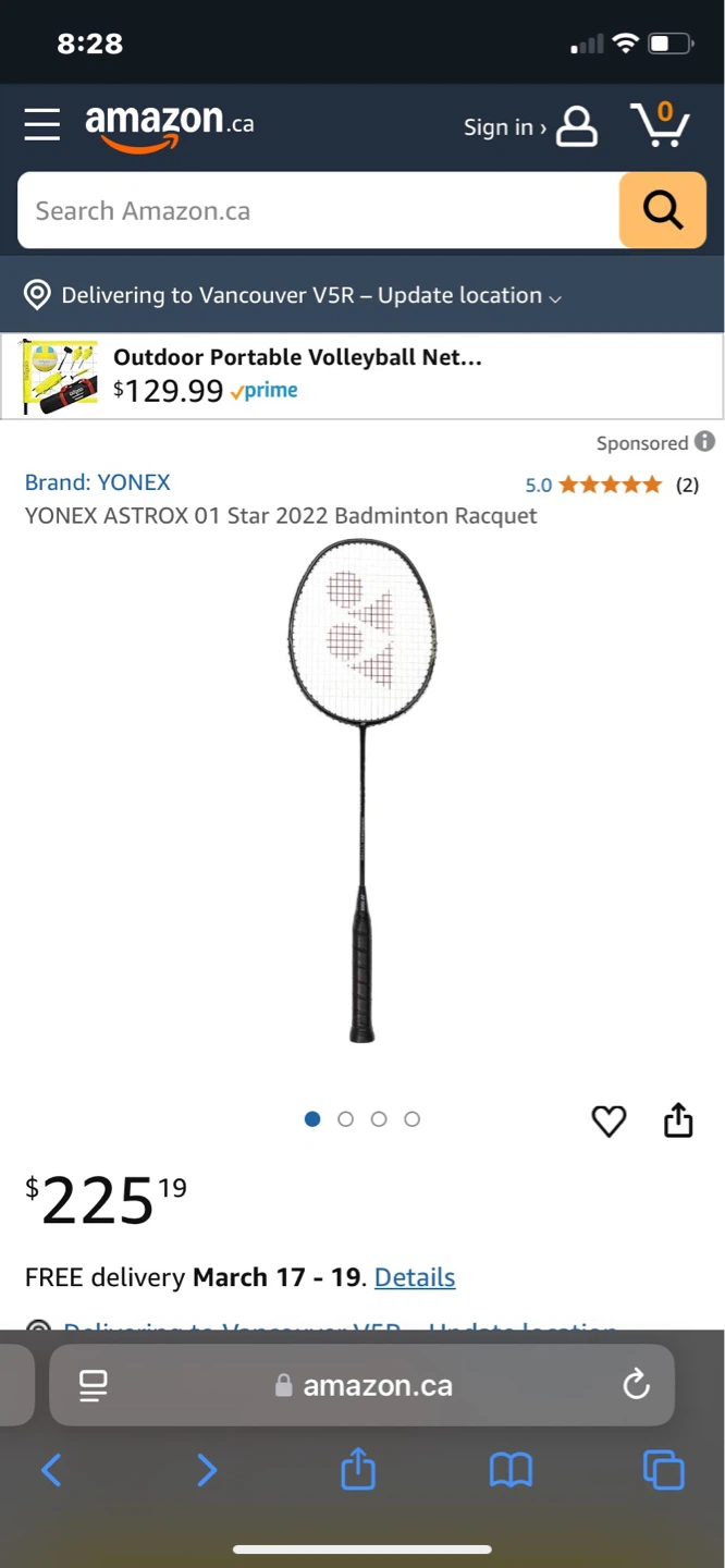 Badminton racquet - photo 2