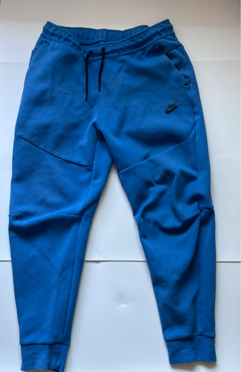 Nike Tech Fleece Full Zip Hoodie and Joggers Set - Blue - photo 2