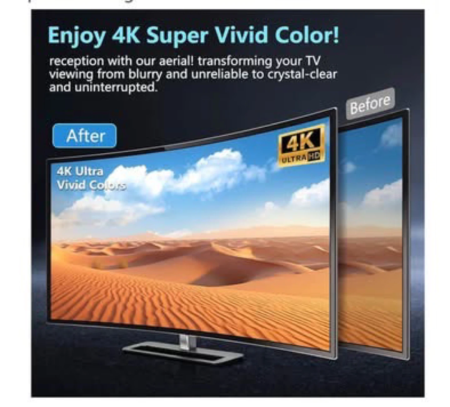 Oyned 4K HDTV Digital TV Antenna - photo 3