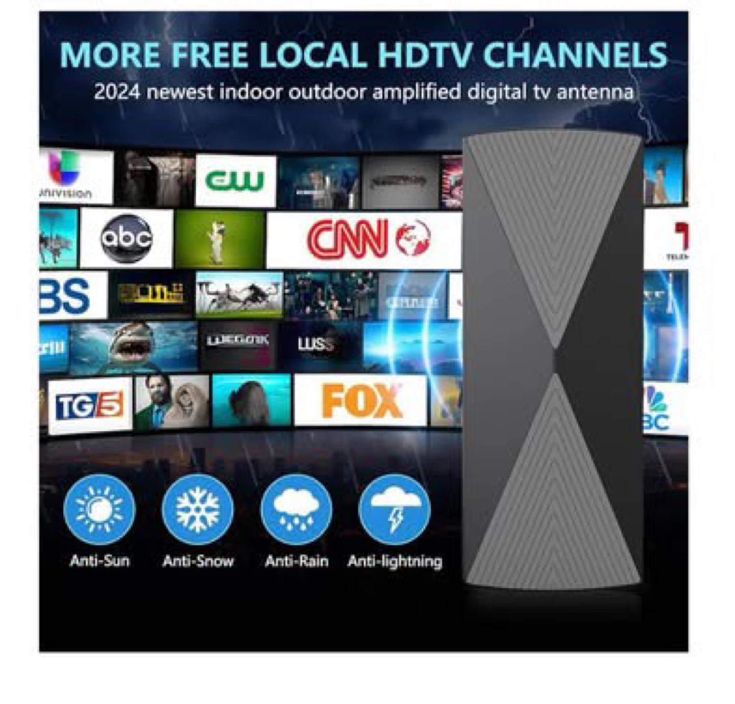Oyned 4K HDTV Digital TV Antenna