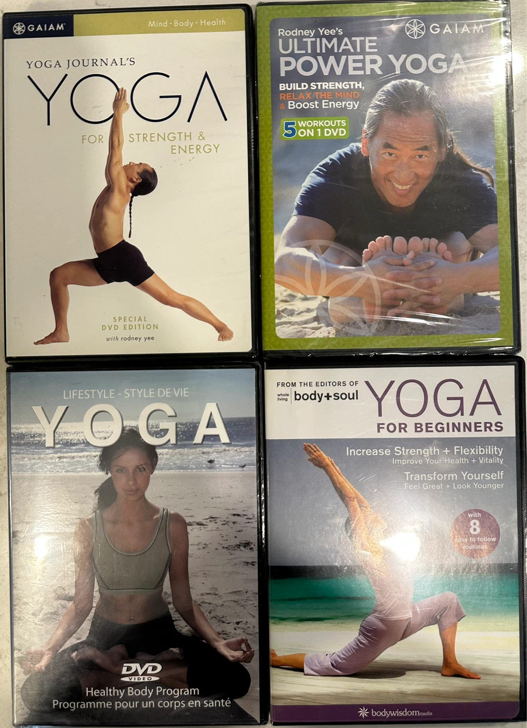 Yoga DVD’ s for Sale