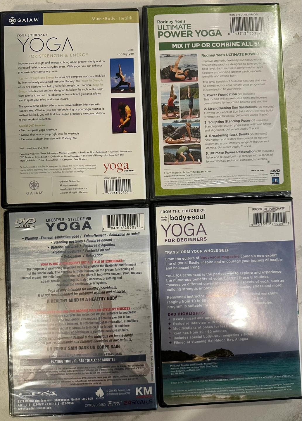 Yoga DVD’ s for Sale - photo 2