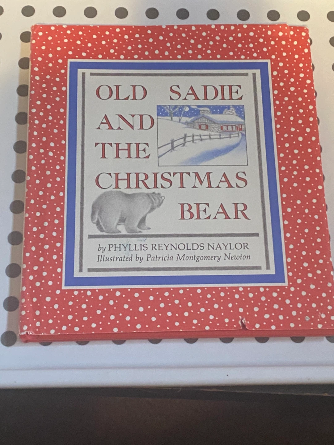 Old Sadie and the Christmas Bear Children's Book