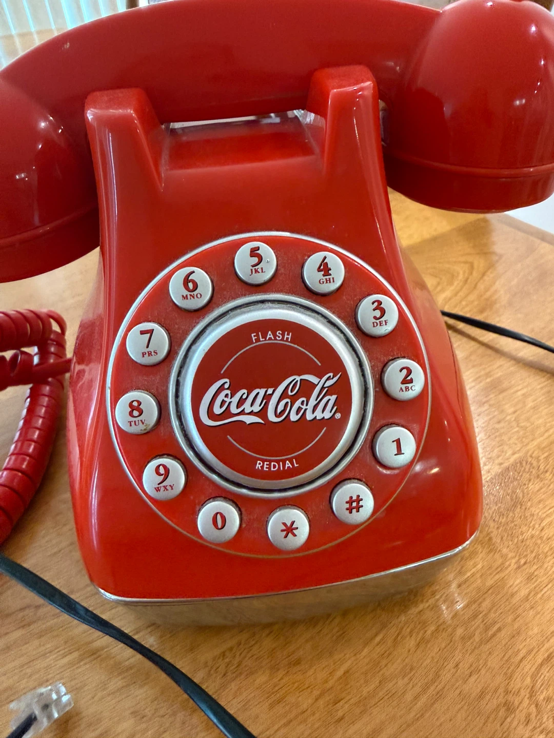 Coca-Cola Rotary Style Phone - Red - photo 2