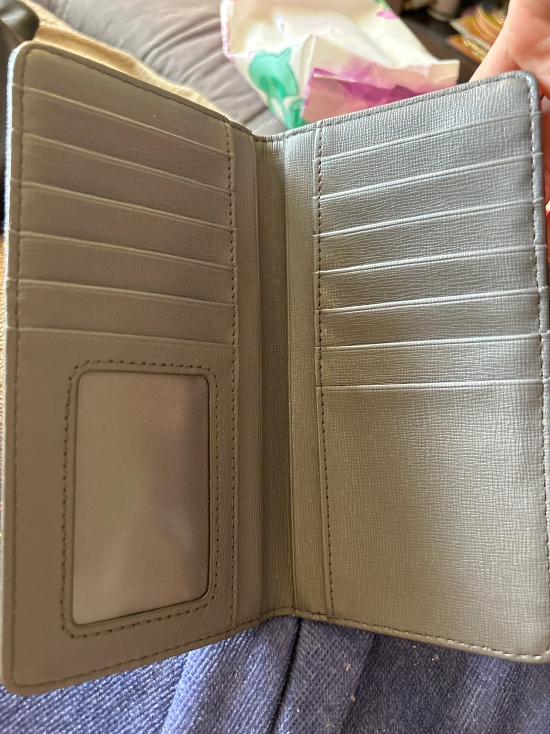 Fossil Women's Black Patterned Wallet - photo 2