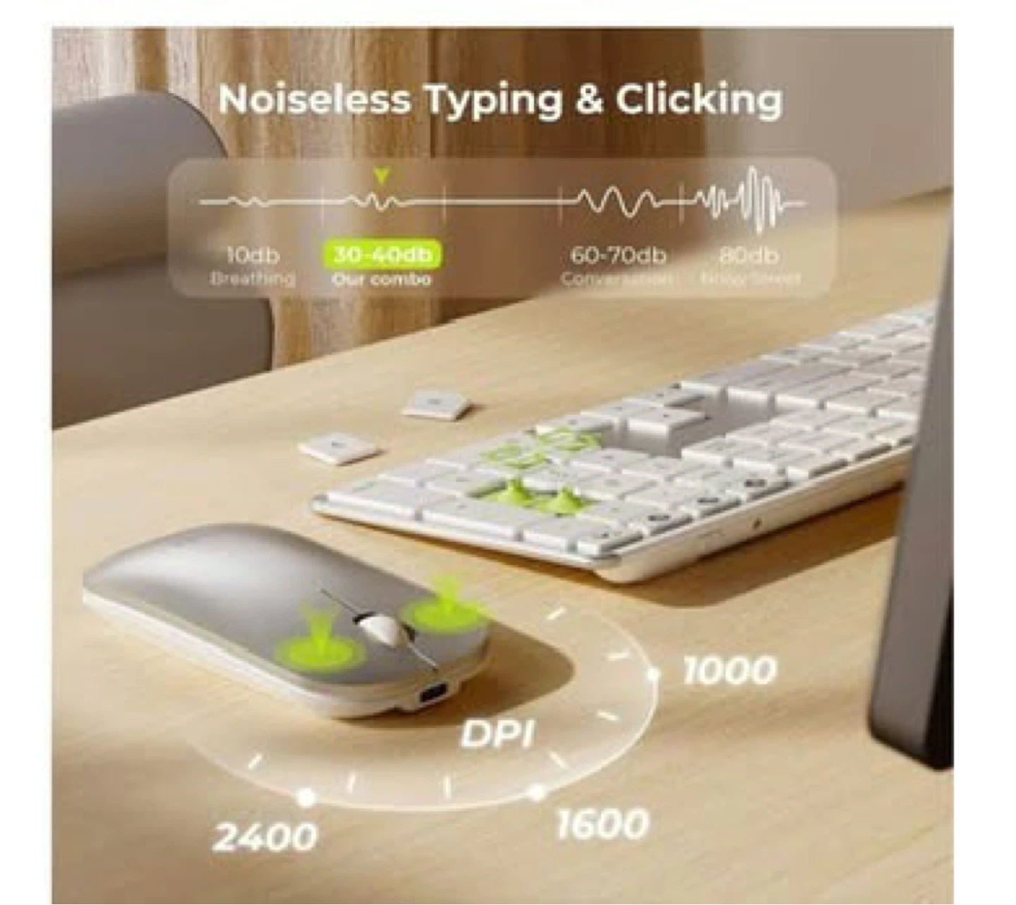 seenda Wireless Bluetooth Keyboard and Mouse Combo - photo 4