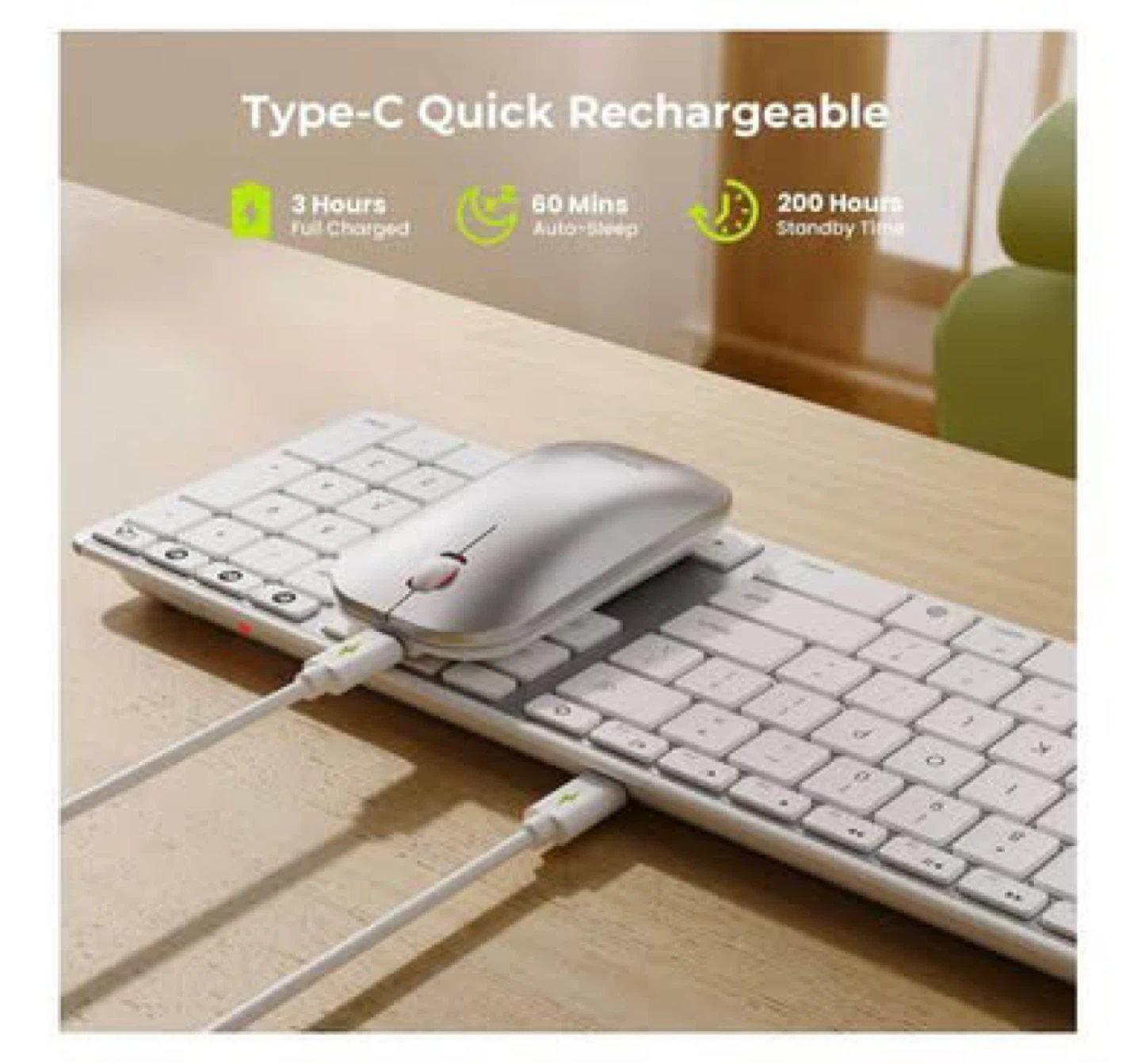 seenda Wireless Bluetooth Keyboard and Mouse Combo - photo 5