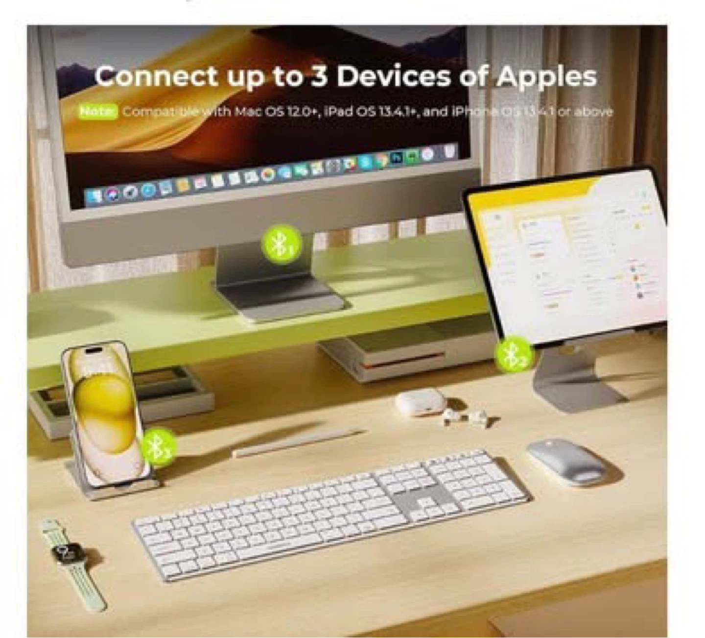 seenda Wireless Bluetooth Keyboard and Mouse Combo - photo 3