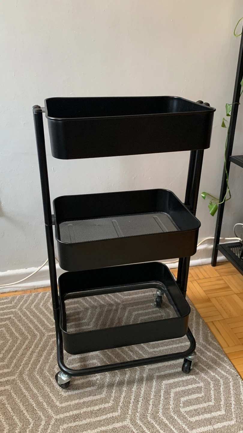 3-Tier Rolling Cart