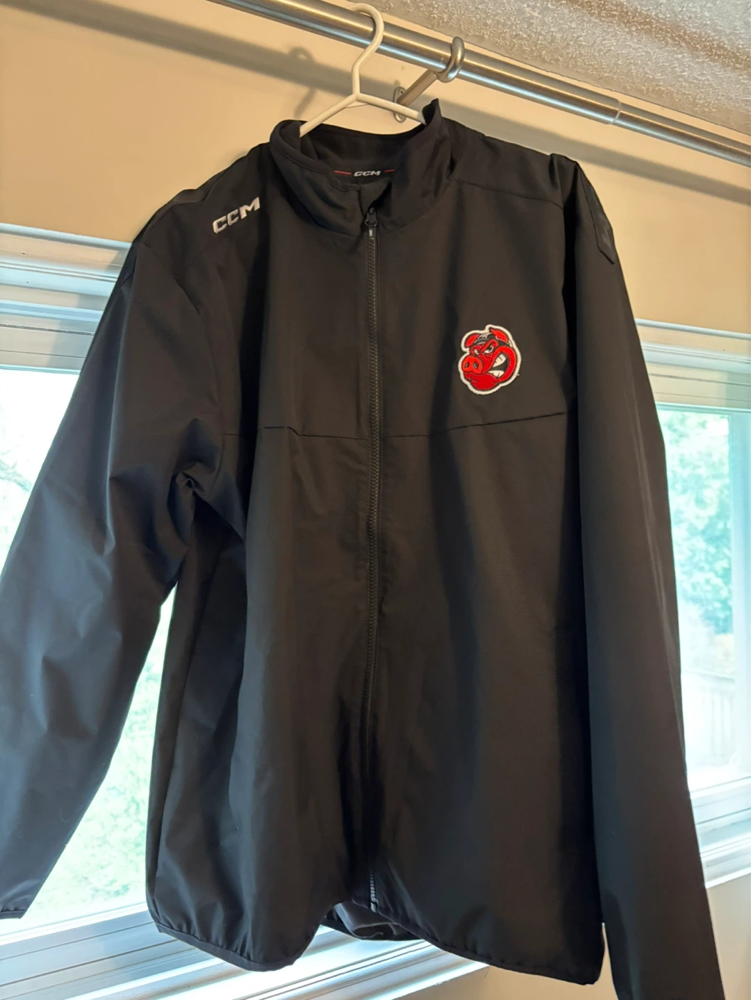 CCM Black Hockey Rockford Ice Hogs Jacket and Pants Set - XL - photo 3
