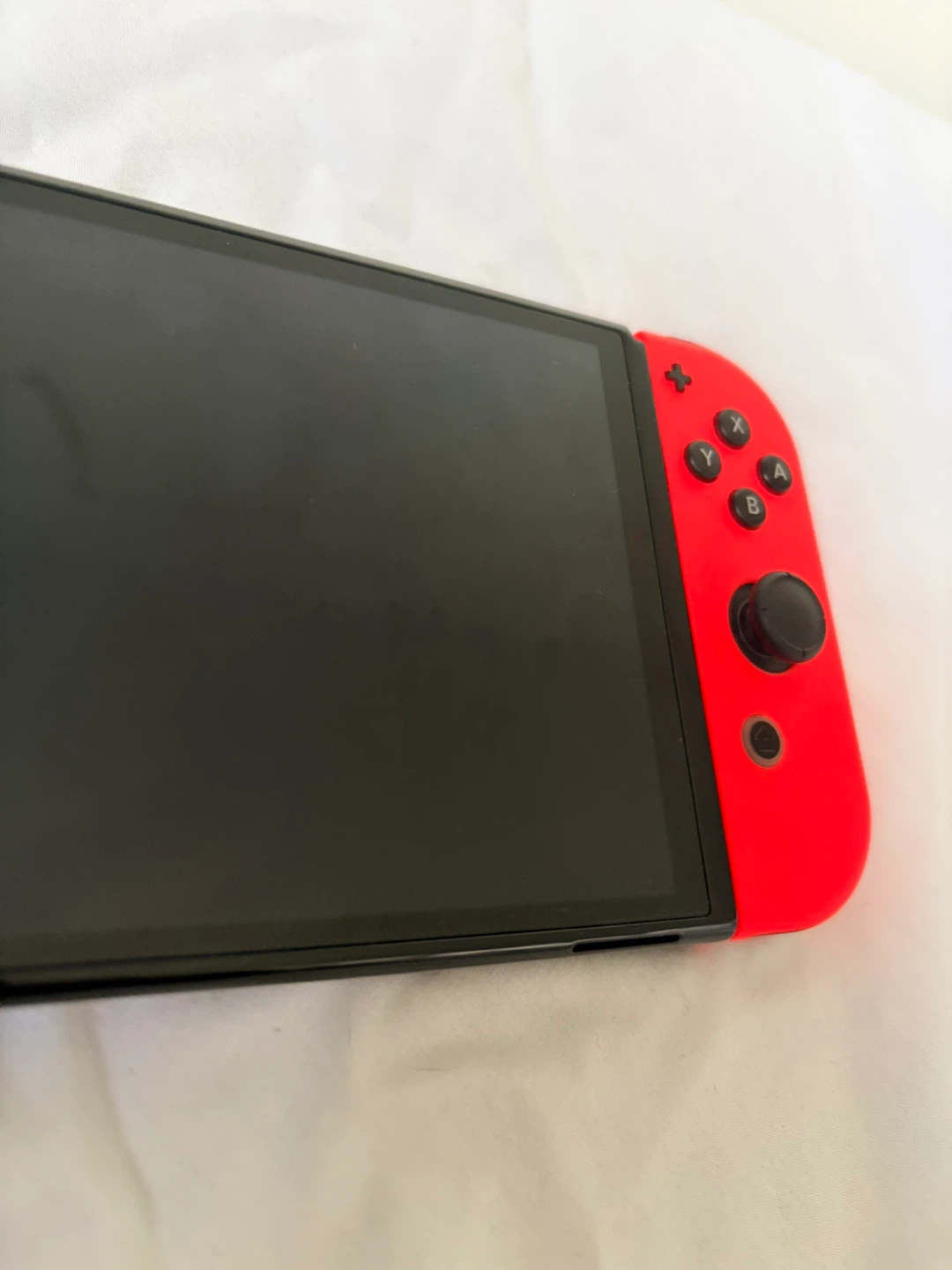 Nintendo Switch Console oledwith  Blue Joy-Con Controllers - photo 4