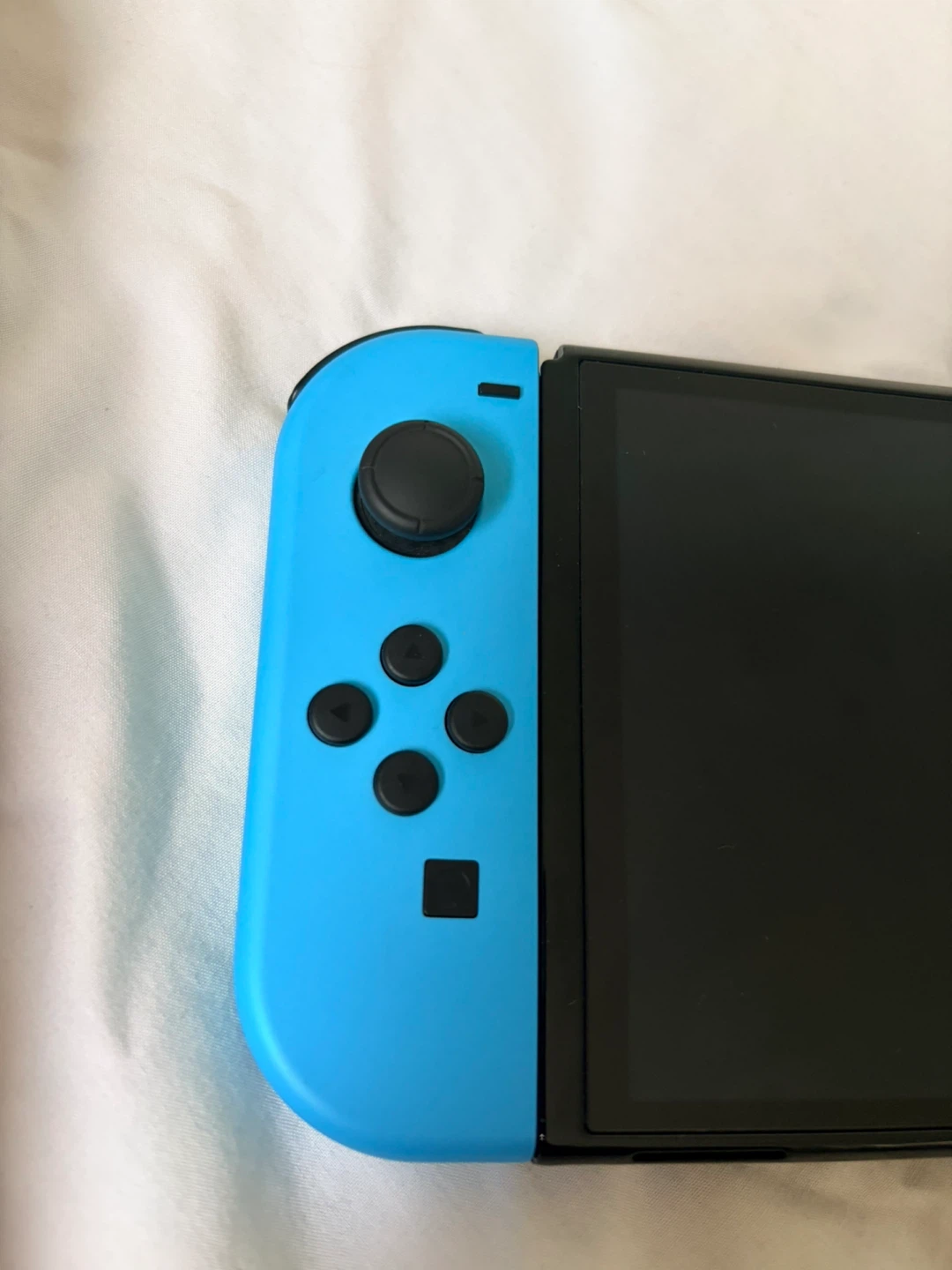 Nintendo Switch Console oledwith  Blue Joy-Con Controllers - photo 3
