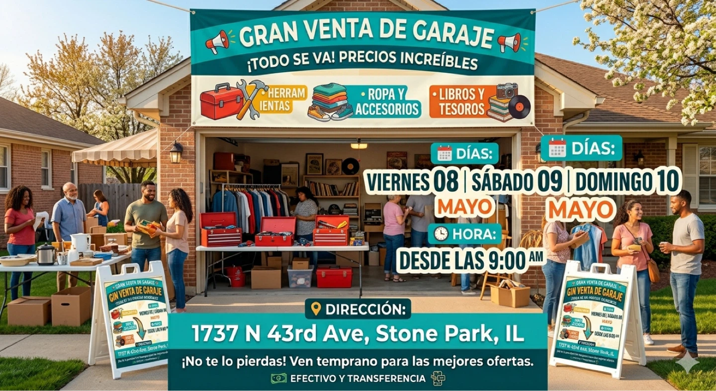 Garage Sale - Tools, Clothing, Books & More!