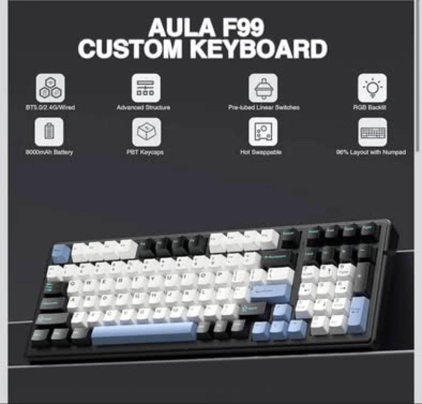AULA F99 Custom Keyboard - photo 2