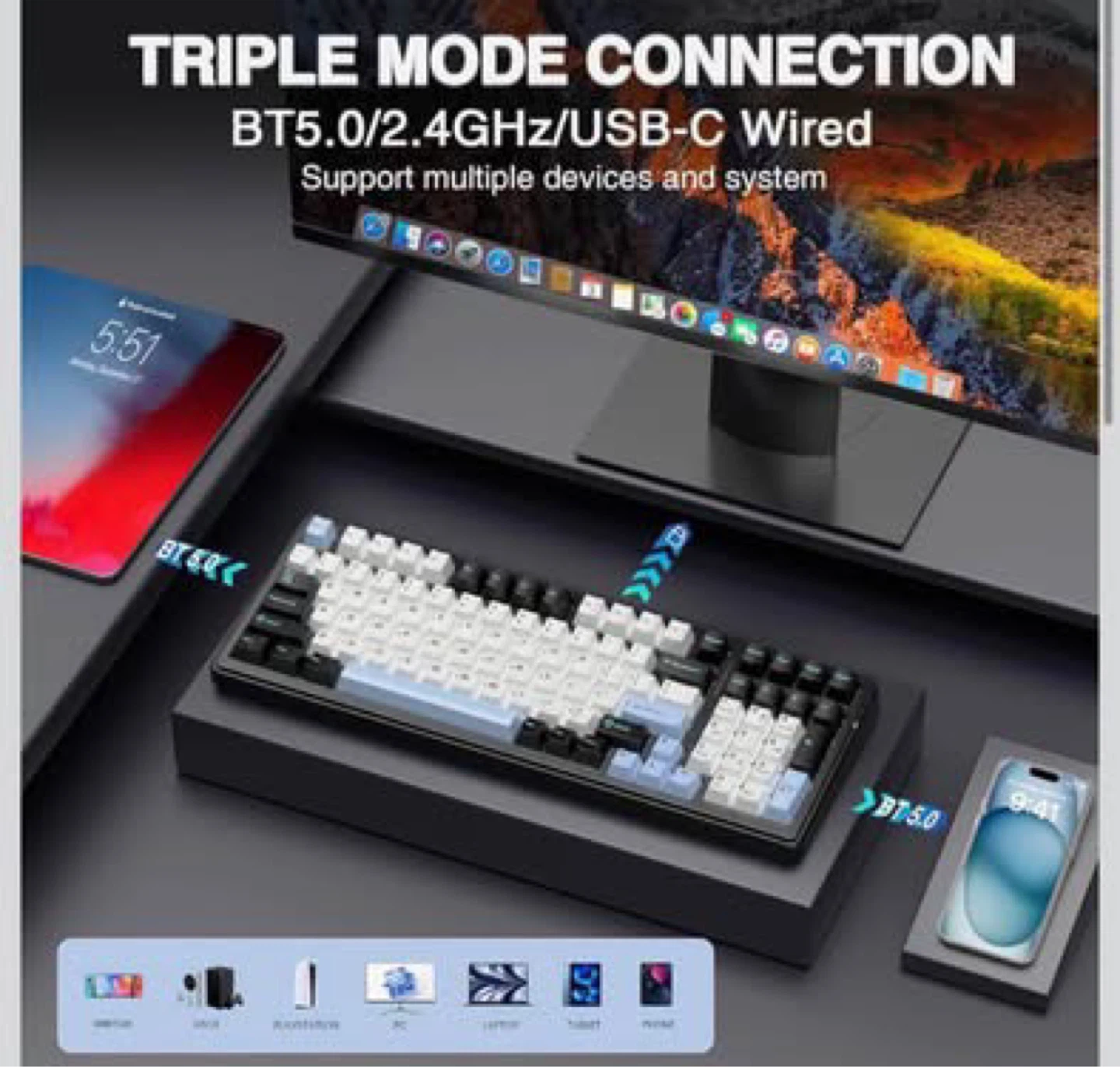 AULA F99 Custom Keyboard - photo 3