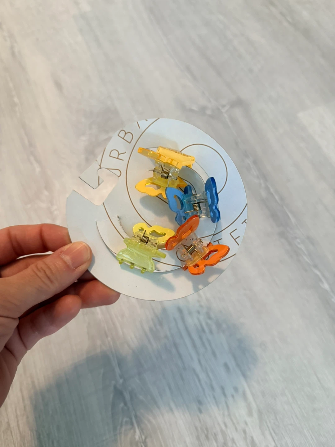 Butterfly Hair Claw Clips (Set of 4) - Moving out sale
