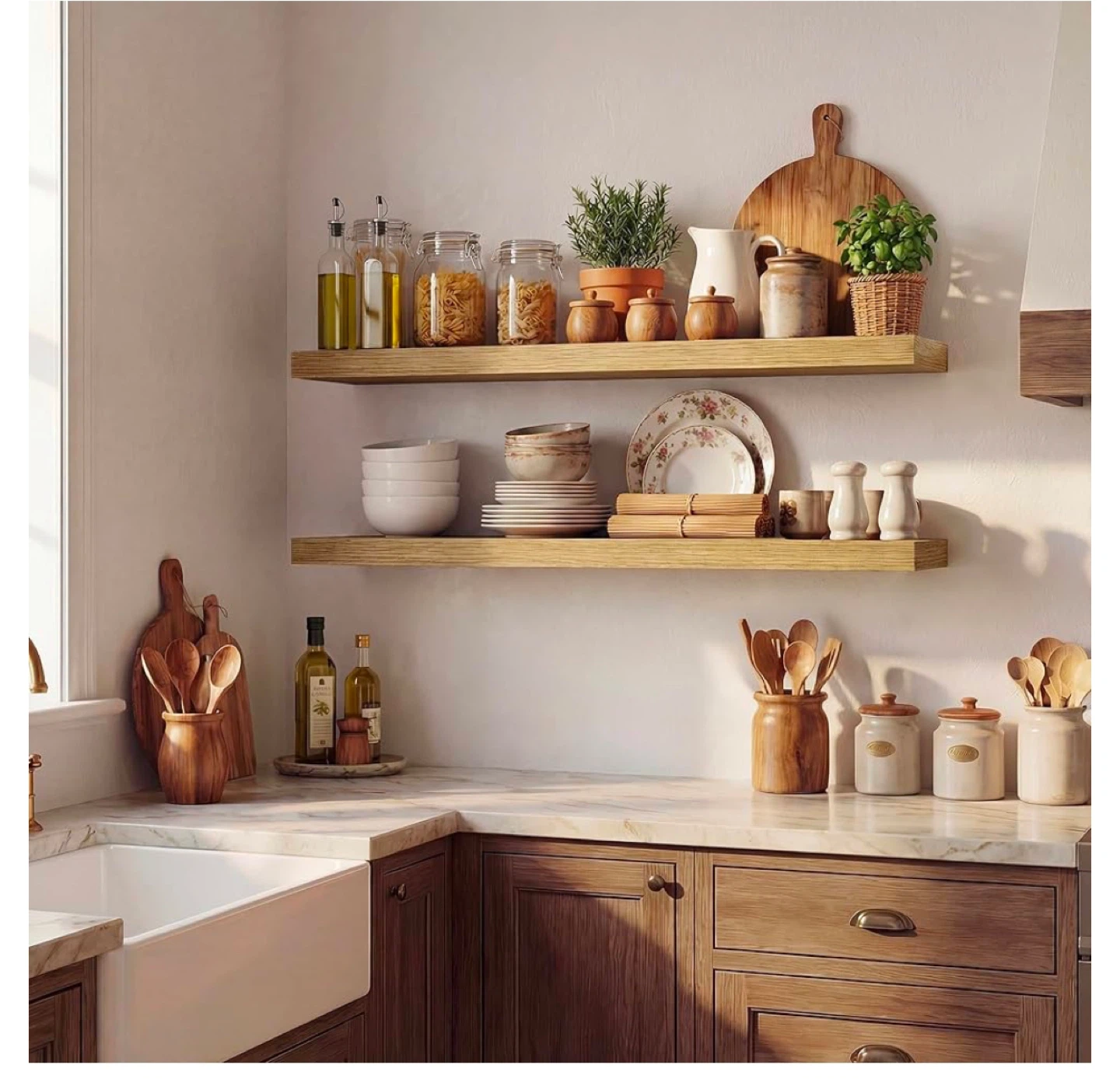 Deep Long Floating Shelves Set of 2 - photo 2