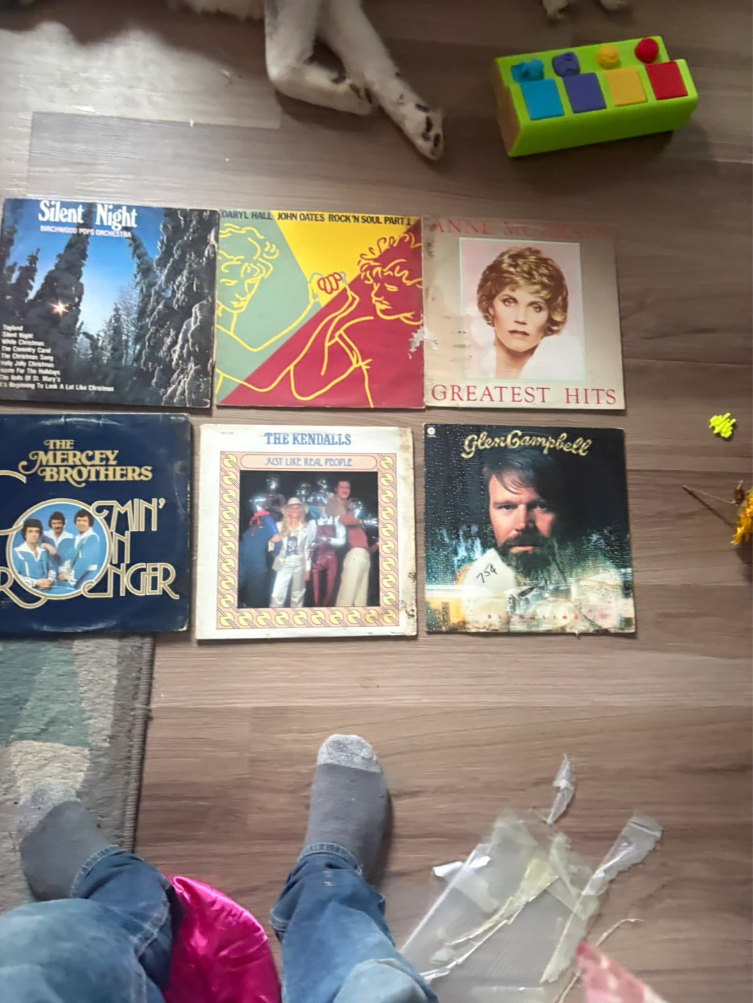 Assorted Vinyl Records Collection