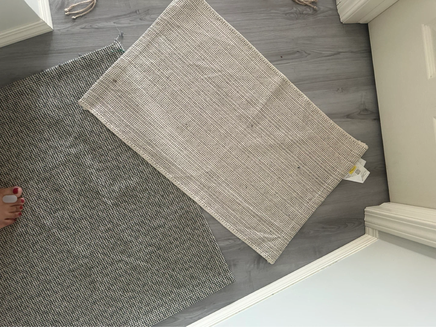 Area Rug - Neutral Geometric Pattern - photo 3