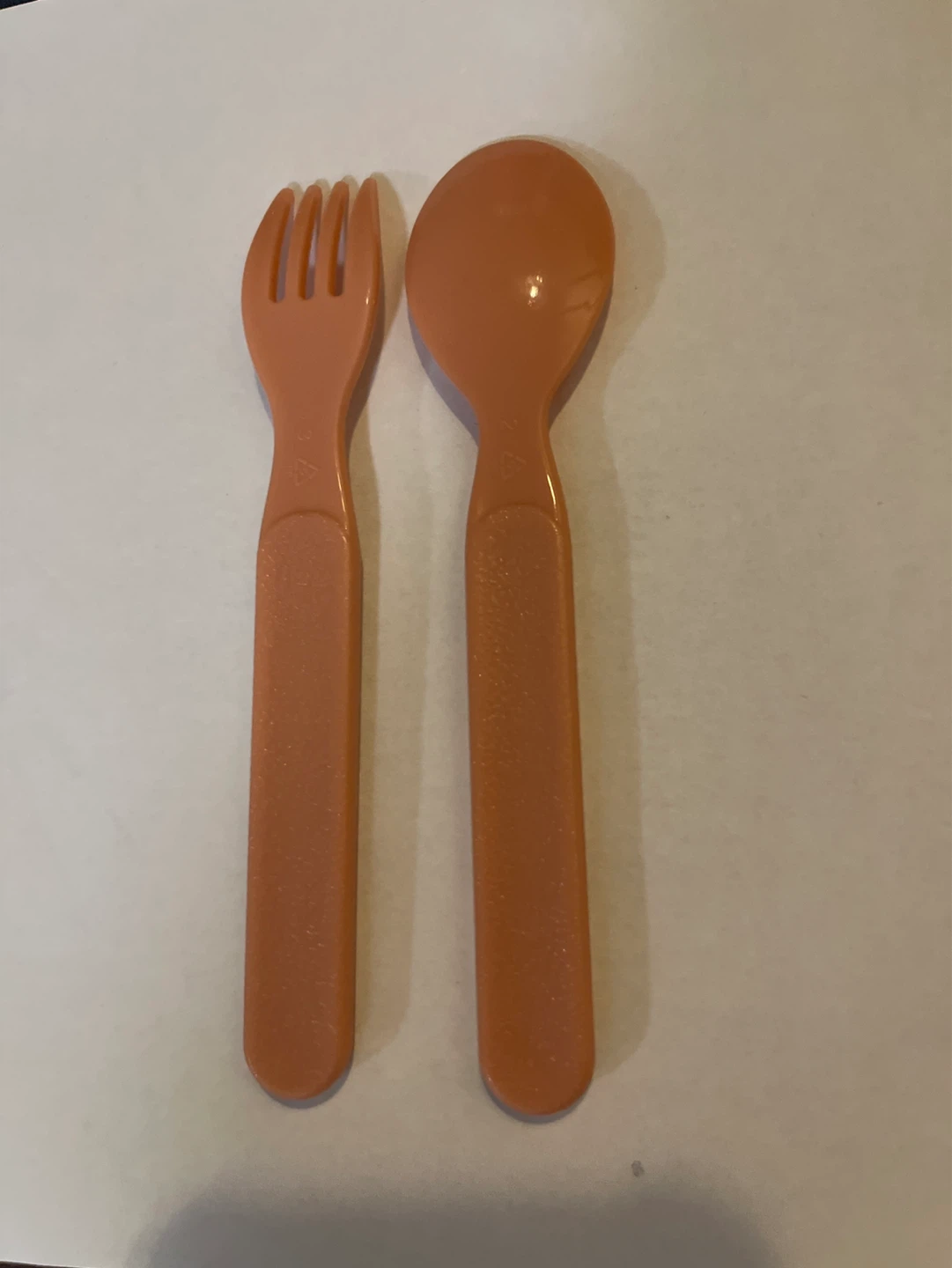 Fork and spoon set for babies. - photo 2